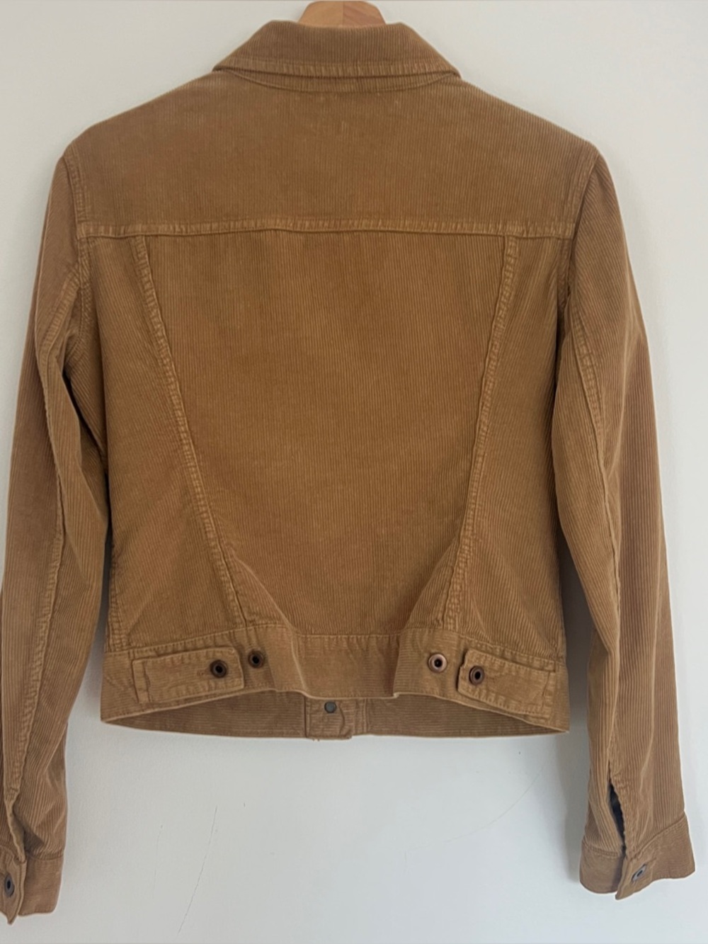 90s Miu Miu jacket tan corduroy velluto Small - Picture 9 of 9